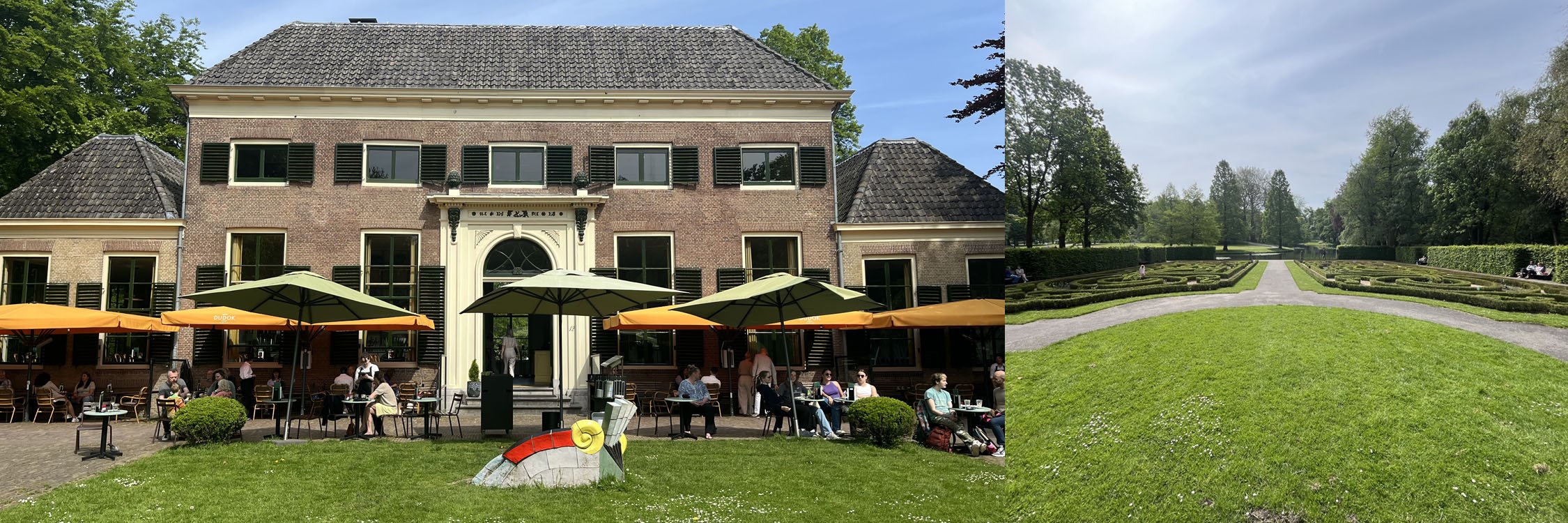 Dudok in het park location